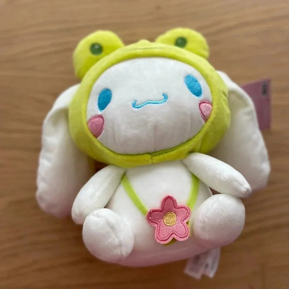 🆕 Cinnamoroll W/Frog Hood 8in🆕 - Picture 3 of 5